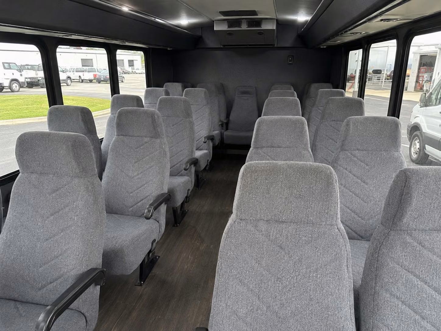 20 passenger minibus inside