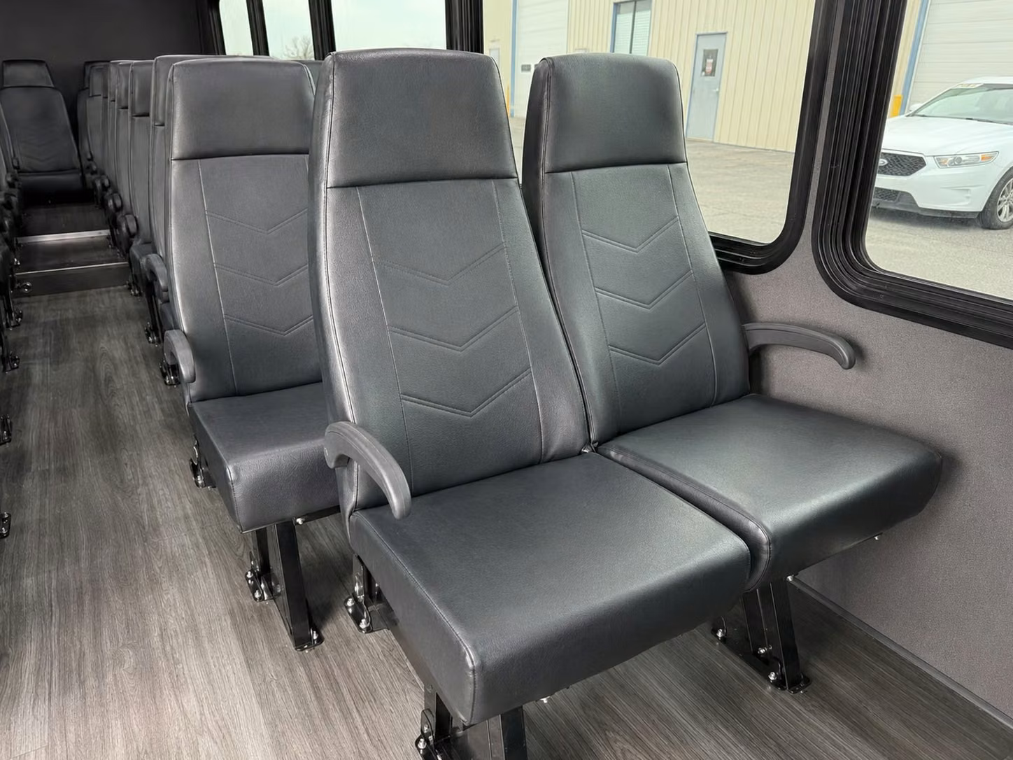 20 passenger minibus interior