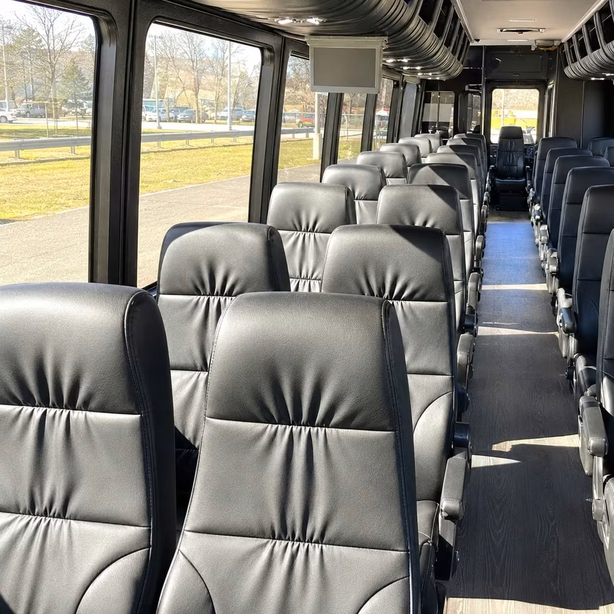 30 passenger minibus interior